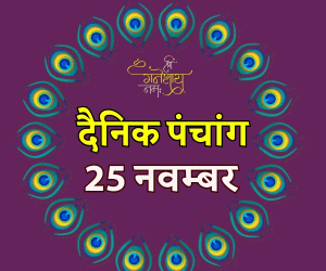 PANCHANG 25NOV24 आज का पंचांग aaj ka panchang shashishekhar tripathi vedeye world todays panchang
