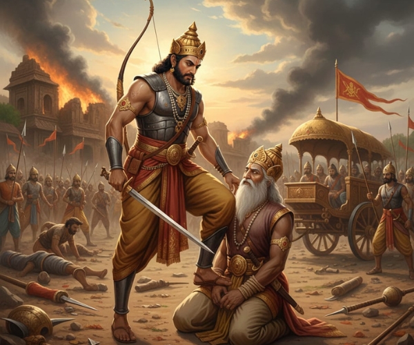 You are currently viewing Dharma :  अर्जुन ने रण कौशल से पांचाल राज द्रुपद को बनाया बंदी, जानिए फिर द्रोण और द्रुपद के बीच कैसा हुआ वार्तालाप